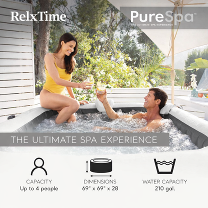 RelxTime™ Deluxe Smart Hot Tub